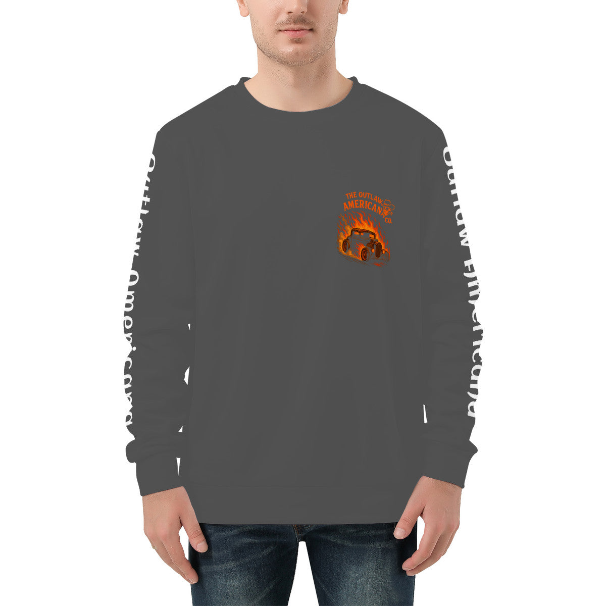 D85 Men's All Over Print Sweater