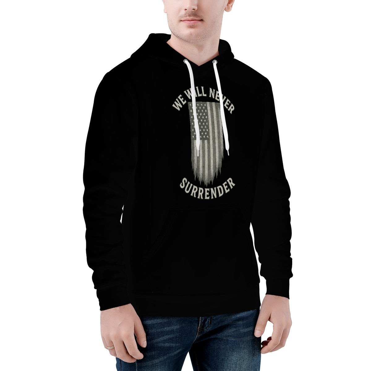 D55 Men's All Over Print Hoodie