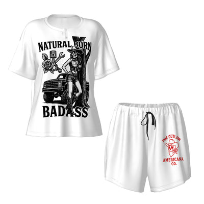 Women's Summer Round Neck Pajamas