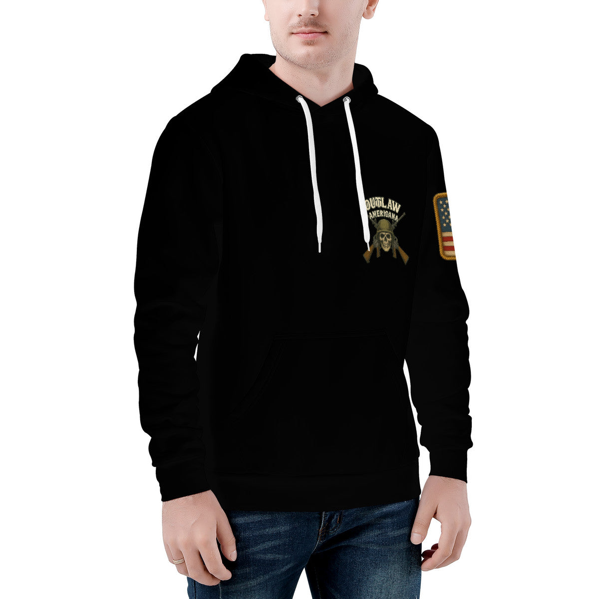 D55 Men's All Over Print Hoodie