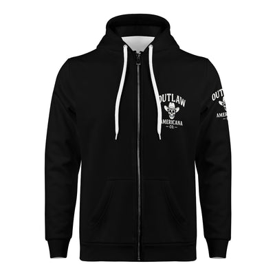 D58 Men's All Over Print Zip Hoodie