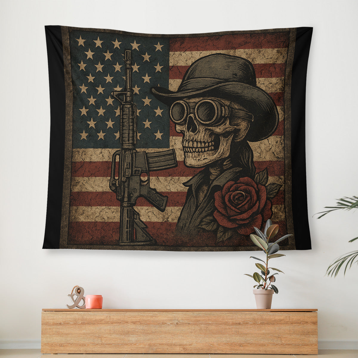 D34 Wall Tapestry