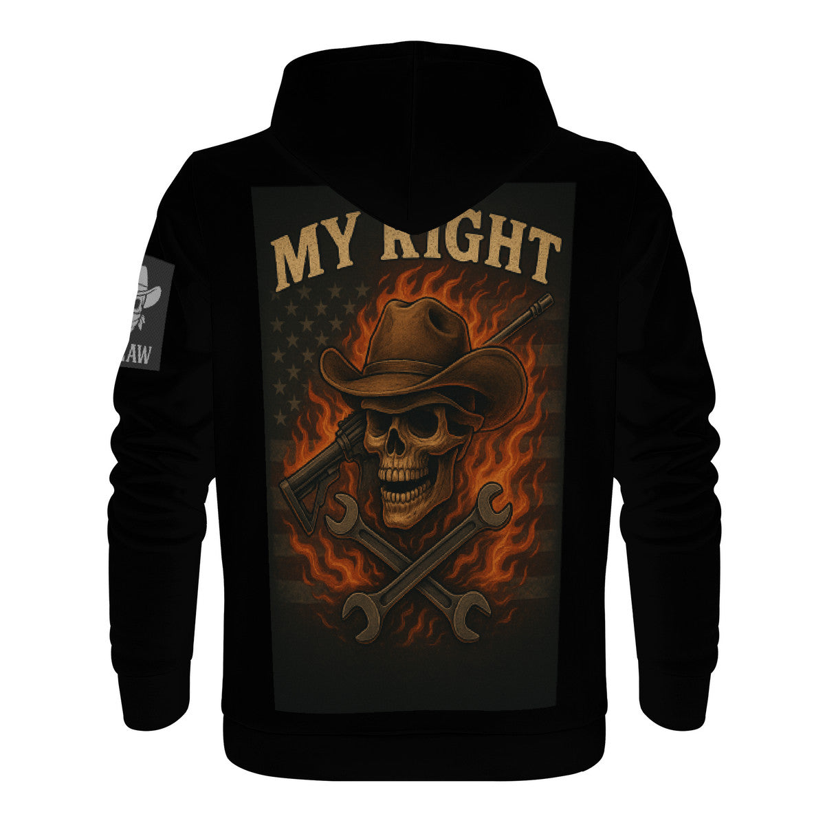 D55 Men's All Over Print Hoodie