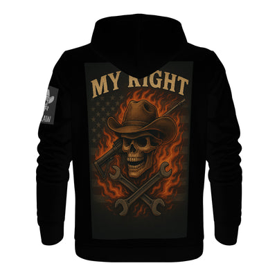 D55 Men's All Over Print Hoodie