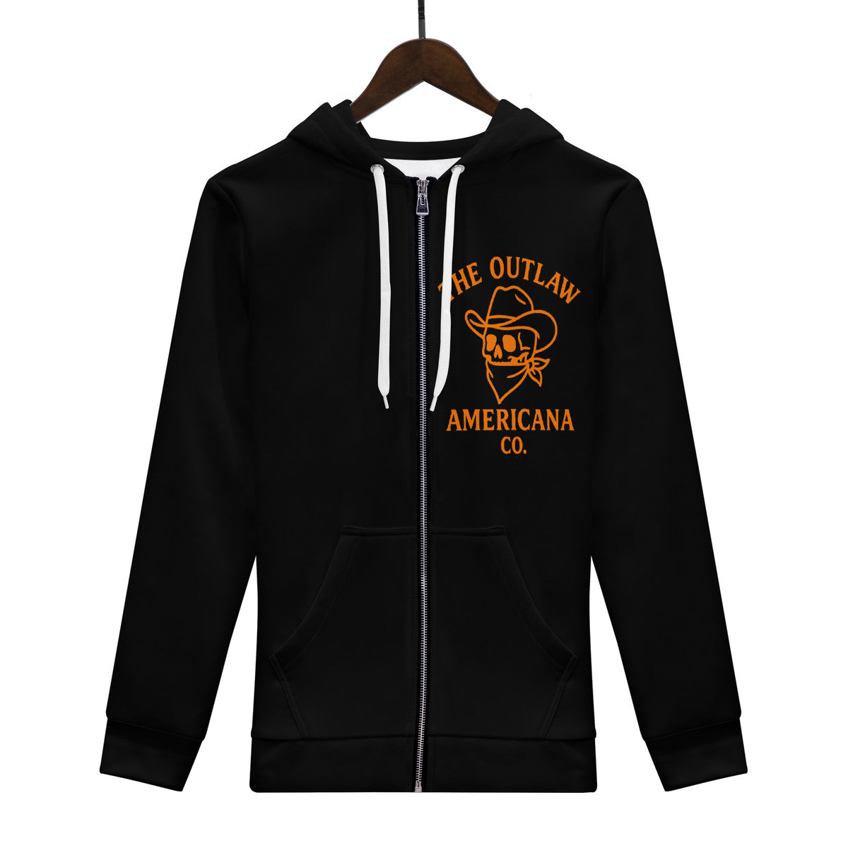 D58 Men's All Over Print Zip Hoodie