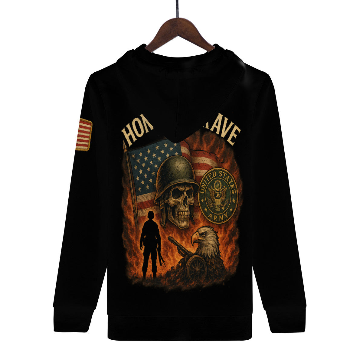 D55 Men's All Over Print Hoodie