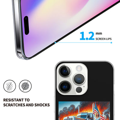 HC_K6 iPhone 14 Transparent Acrylic Case (3 cameras)