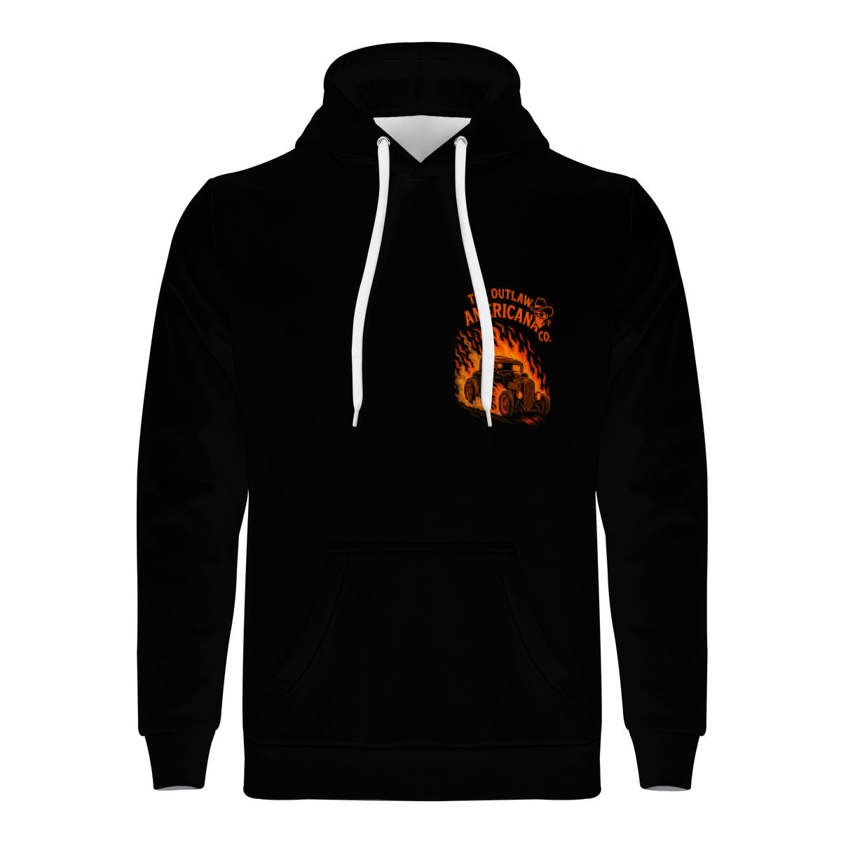 D55 Men's All Over Print Hoodie