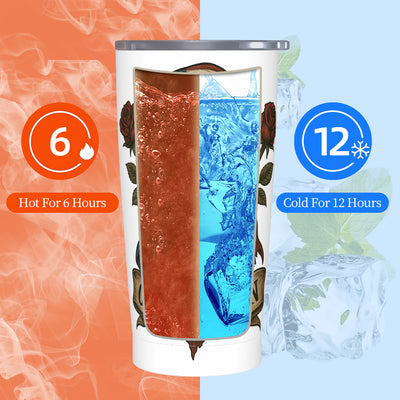 HC_C81 20oz Stainless Steel Straw Lid Cup