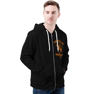 D58 Men's All Over Print Zip Hoodie