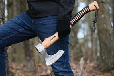 Norse Axe by KBS Knives Forged Factory – "Odin's Edge"