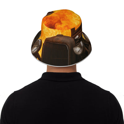 HC_T21 Reflective Bucket Hat