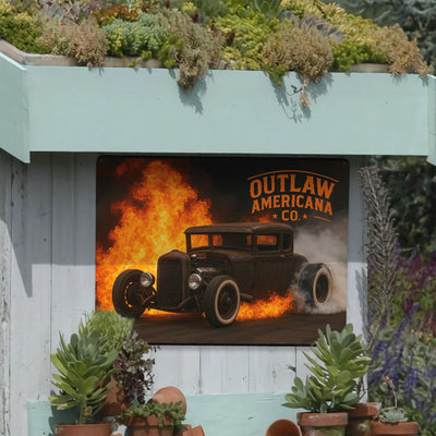 HC_C77 Steel Metal Art Decor 12x16in(Horizontal)