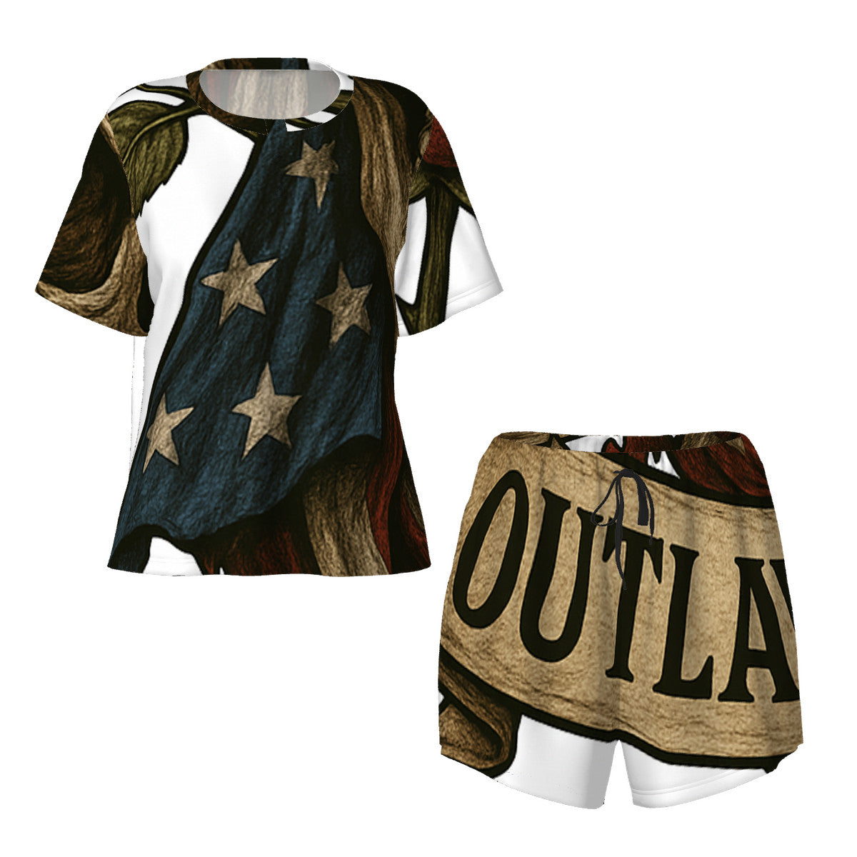 Women's Summer Round Neck Pajamas