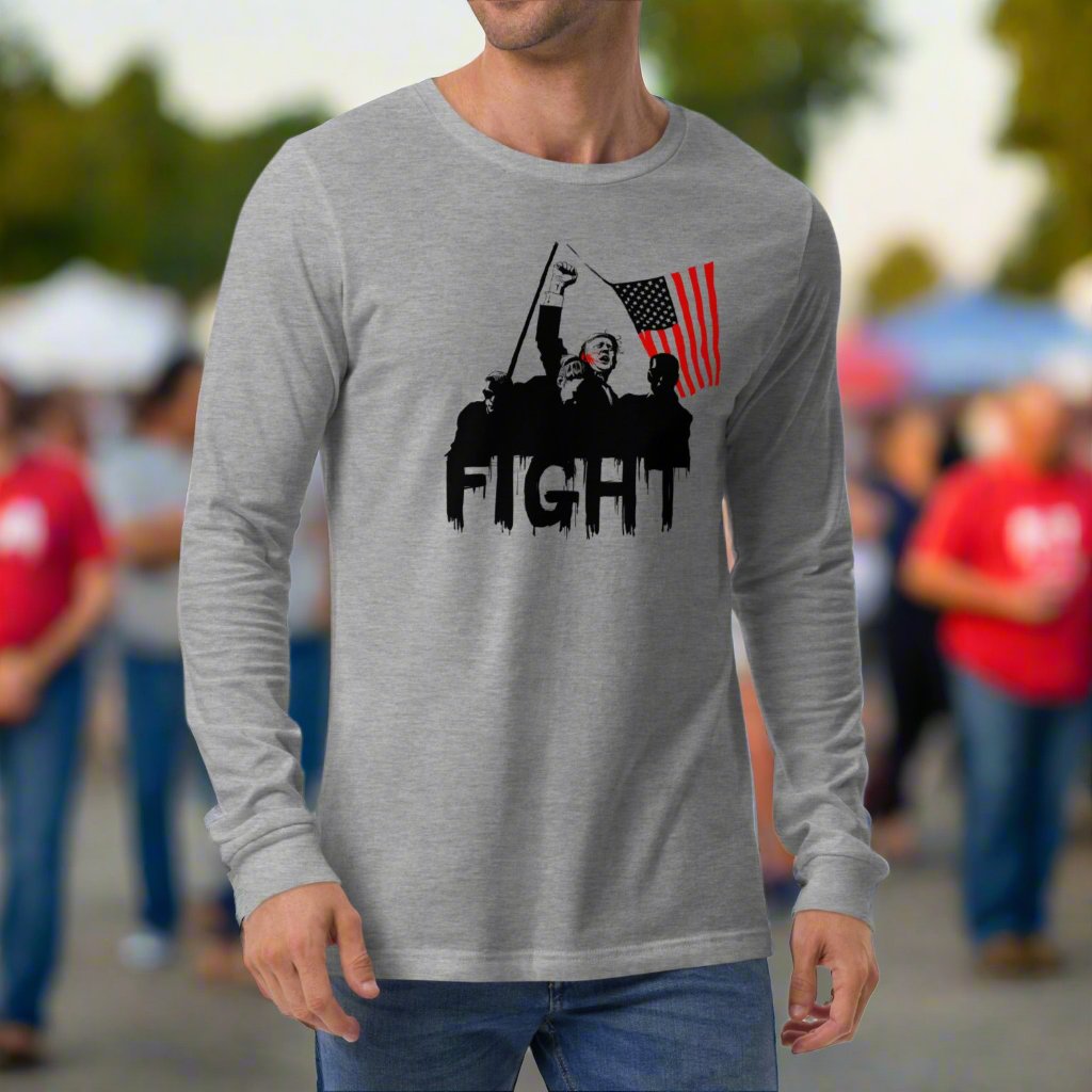 "FIGHT" Long Sleeve Shirt