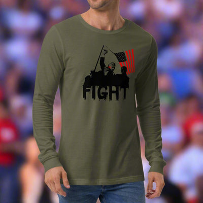 "FIGHT" Long Sleeve Shirt