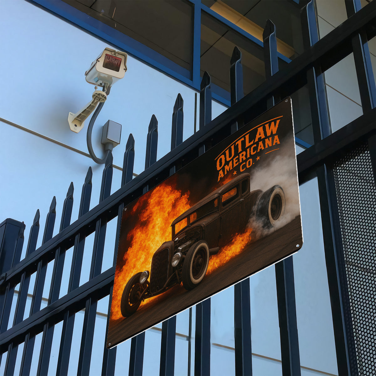 HC_C77 Steel Metal Art Decor 12x16in(Horizontal)