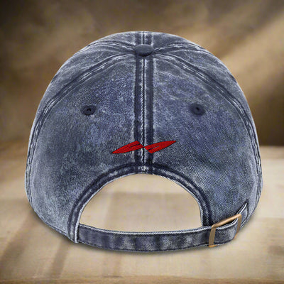 Against All Enemies Vintage Cotton Twill Cap (RWB)