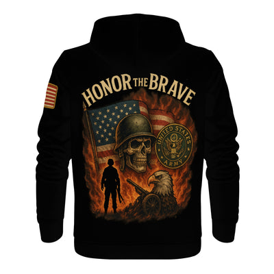 D55 Men's All Over Print Hoodie