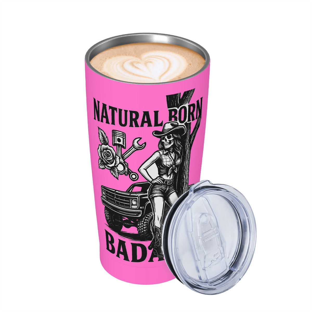 HC_C81 20oz Stainless Steel Straw Lid Cup