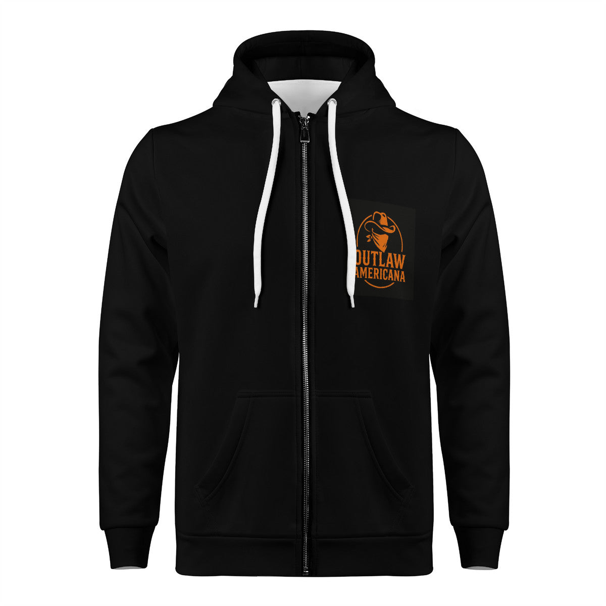 D58 Men's All Over Print Zip Hoodie